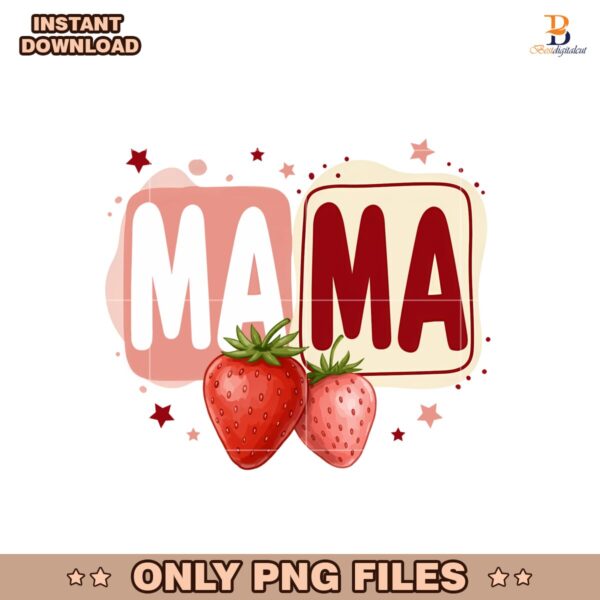 Cute Retro Red Pink Mom Design For Mothers Day PNG