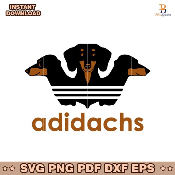 Dachshund Adidachs  Dog SVG