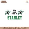 Dallas Stars My Cup Size Is Stanley National Hockey League Svg