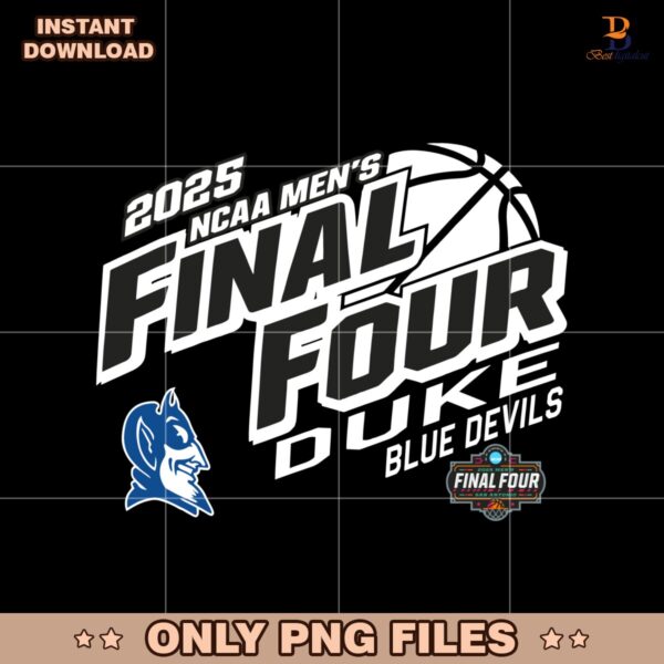 Duke Blue Devils Champion 2025 NCAA Final Four Png