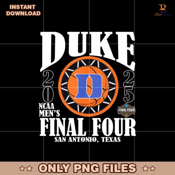 Duke Blue Devils Final Four 2025 San Antonio Texas Png