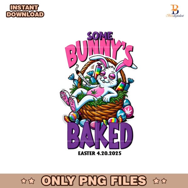 Easter Some Bunnys Baked Weed Smoking Png
