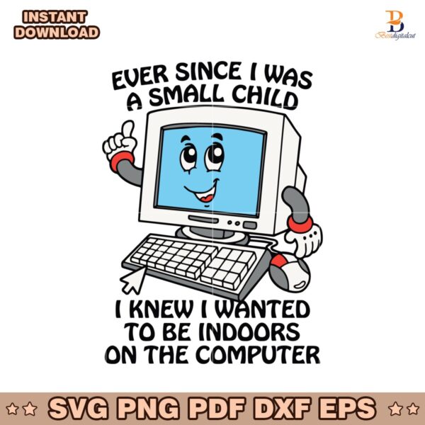 Ever Since I Was A Small Child SVG