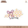 Floral Coquette Bow Kentucky Floral Girly Bow Png