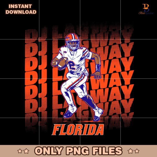 Florida Football Dj Lagway Name Repeat PNG