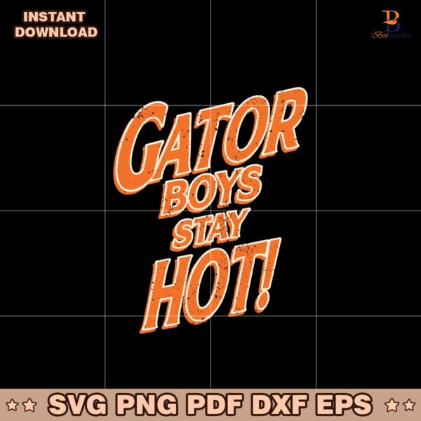 Gator Boys Stay Hot Basketball NCAA Champions Svg