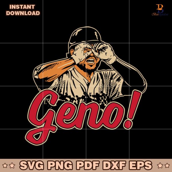Geno Eugenio Suarez Arizona Diamondbacks Baseball SVG