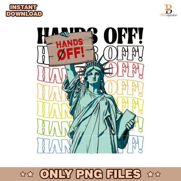 Hands Off Protest Anti Trump Statue Of Liberty PNG
