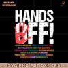 Hands Off Protest Medicaid Medicare Social Security SVG