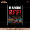 Hands Off Protest Yard Sign Resist Hate Lawn Sign Png