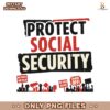 Hands Off Social Security Cowgirl Protest PNG
