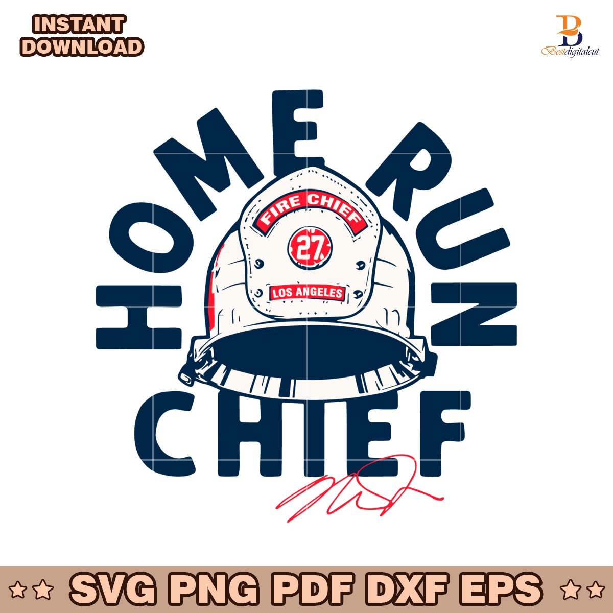 Home Run Chief Mike Trout Los Angeles Angels SVG
