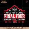 Houston Cougars Final Four 2025 Men Basketball Png