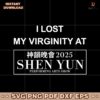 I Lost My Virginity At Shen Yun Performing Arts Show SVG