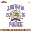 Judy Hopps Zootopia Police Dont Call Me Cuddly 2016 SVG