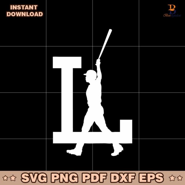LA Dodgers Grand Slam Freddie Freeman SVG