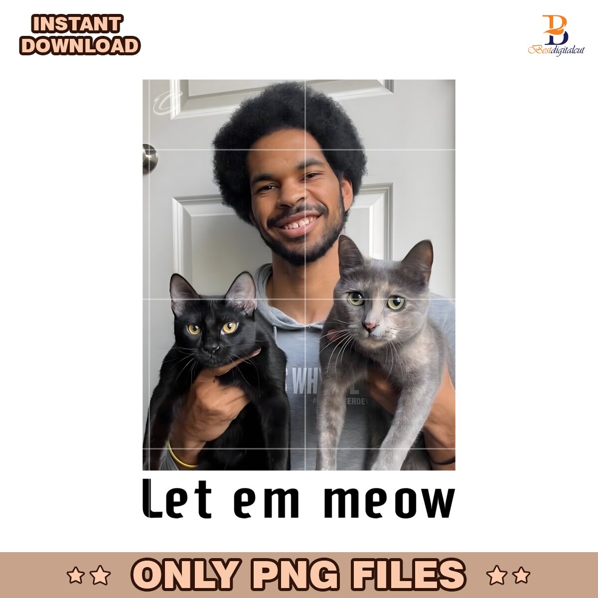 Let Em Meow Jarrett Allens Cat Cleveland Cavaliers Player PNG