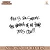 Max B For Supreme The Waviest Of All Time 2025 OOW Svg