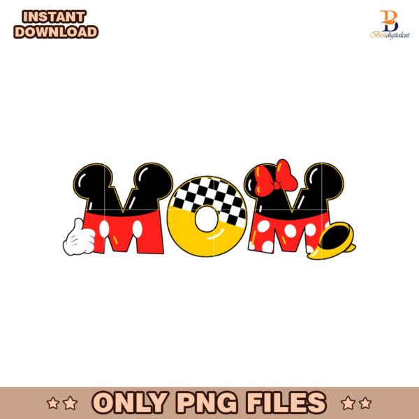 Mom Magic With Mickey And Minnie Disney SVG