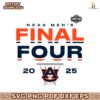NCAA Men's Final Four Basketball Auburn Tigers 2025 SVG