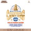 National Champions 2024 25 Florida Gators Basketball PNG