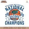 National Champions 2025 Gators Basketball SVG