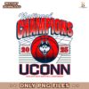 National Champions 2025 Uconn Basketball Grid PNG