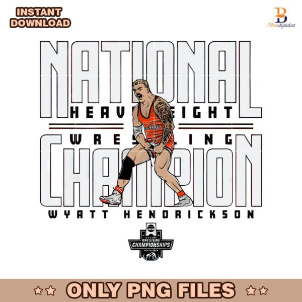 National Heavyweight Champion Wyatt Hendrickson PNG
