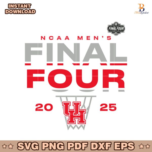 Ncaa Mens Final Four Houston Cougars Basketball SVG