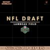 Nfl Draft 2025 Lambeau Field American Football SVG