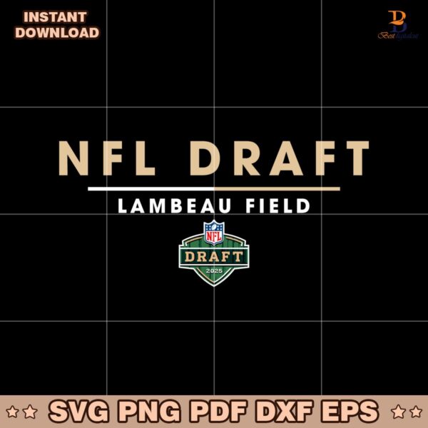 Nfl Draft 2025 Lambeau Field American Football SVG