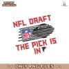 Nfl Draft The Pick Is In Atlanta Falcons Png