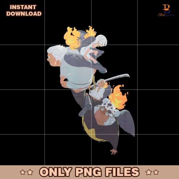 One Piece Seraphim Anime Characters PNG