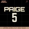 Paige Bueckers 5 Dallas Wings SVG