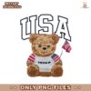 Patriotic USA Bear Trump 45 47 President PNG