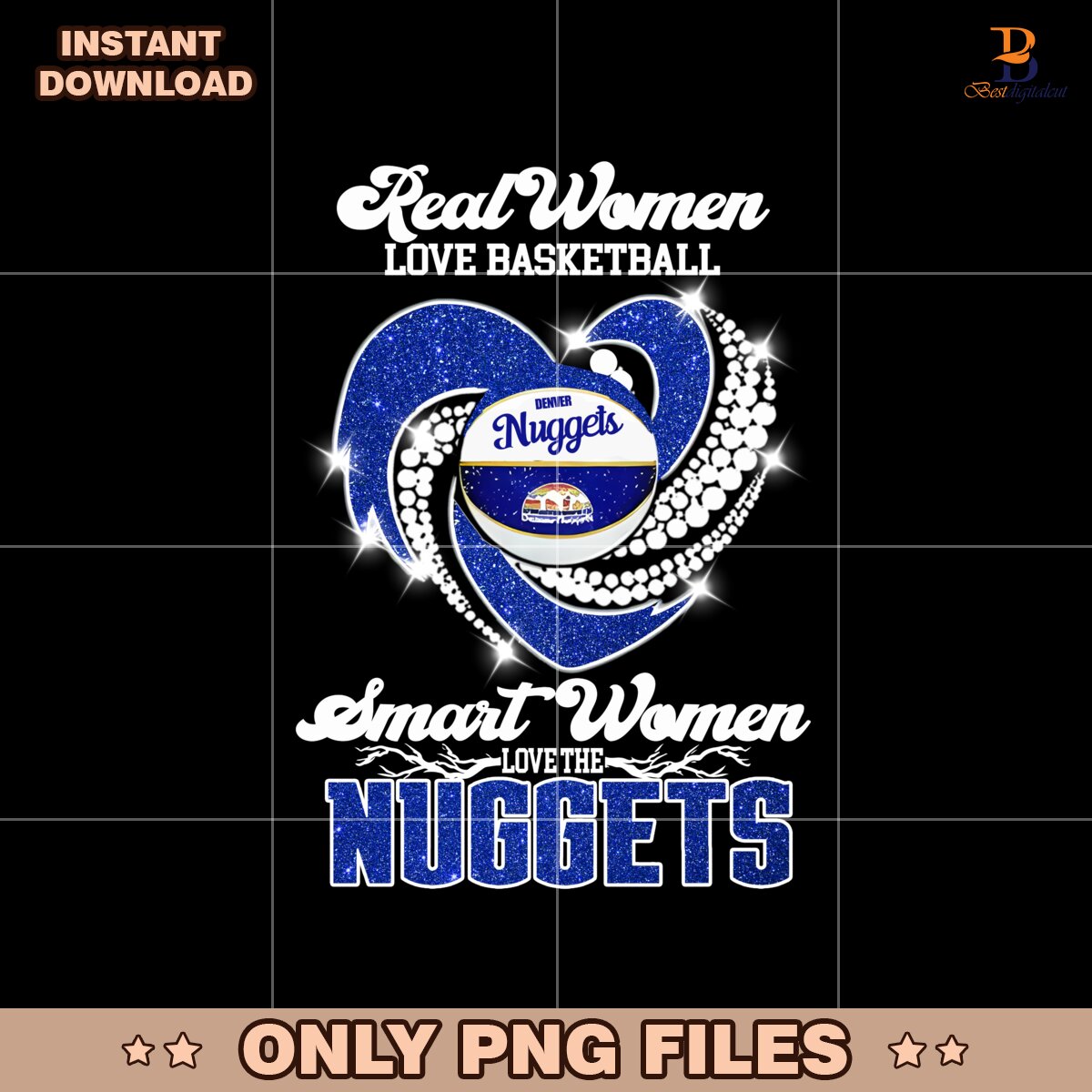 Real Women Love Basketball Denver Nuggets Png