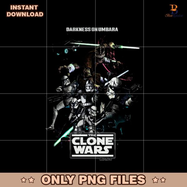 Retro Darkness On Umbara Star Wars The Clone Wars PNG