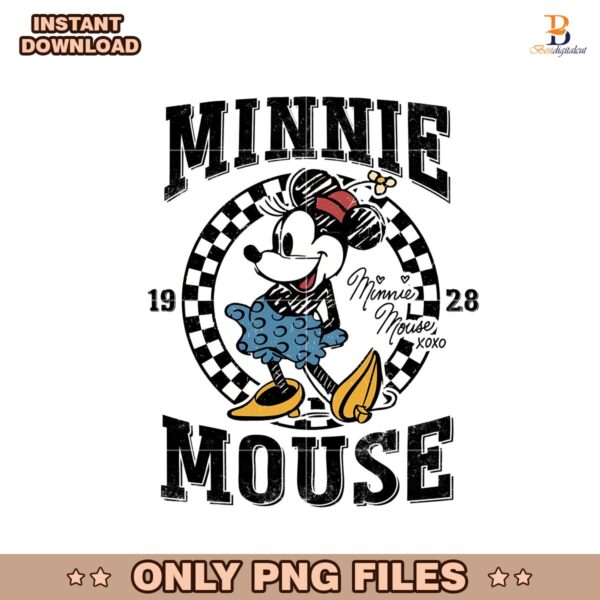 Retro Disney Minnie Mouse Walt Disney World Png
