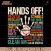 Retro Hands Off Protest Political Activism Anti Trump SVG