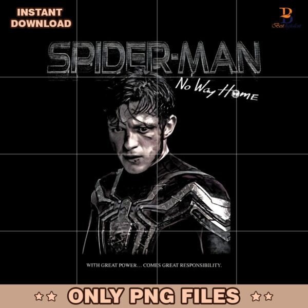 Retro Marvel Spider Man No Way Home Tom Holland PNG