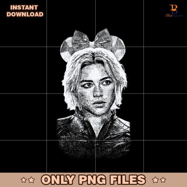 Retro Marvel Thunderbolts Yelena Belova Mickey Ears PNG