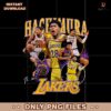 Retro Rui Hachimura Los Angeles Lakers Player PNG
