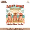 Retro Salty Mama Summer Beach Club PNG