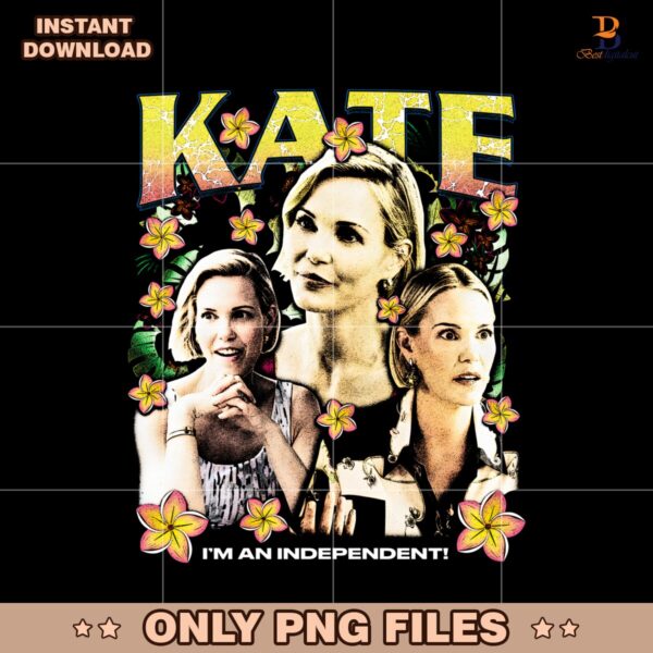 Retro The White Lotus Kate Im An Independent PNG
