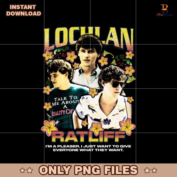Retro The White Lotus Lochlan Ratliff PNG