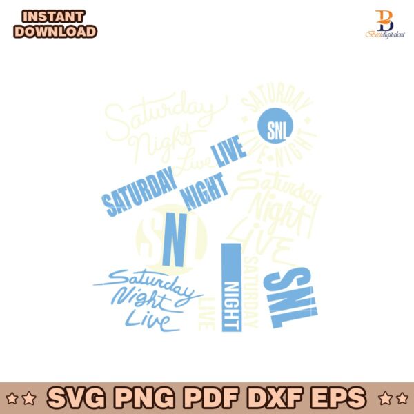 Saturday Night Live SNL Comedy Show Svg