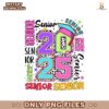 Senior 2025 Retro Graduation Class Of 2025 Dalmatian Png