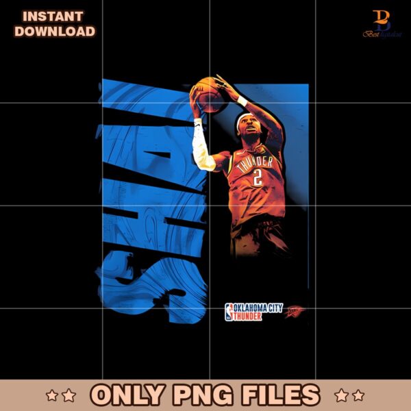 Shai Gilgeous-Alexander Oklahoma City Thunder Nba Png