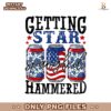 Star Spangled Hammered Funny 4Th July PNG