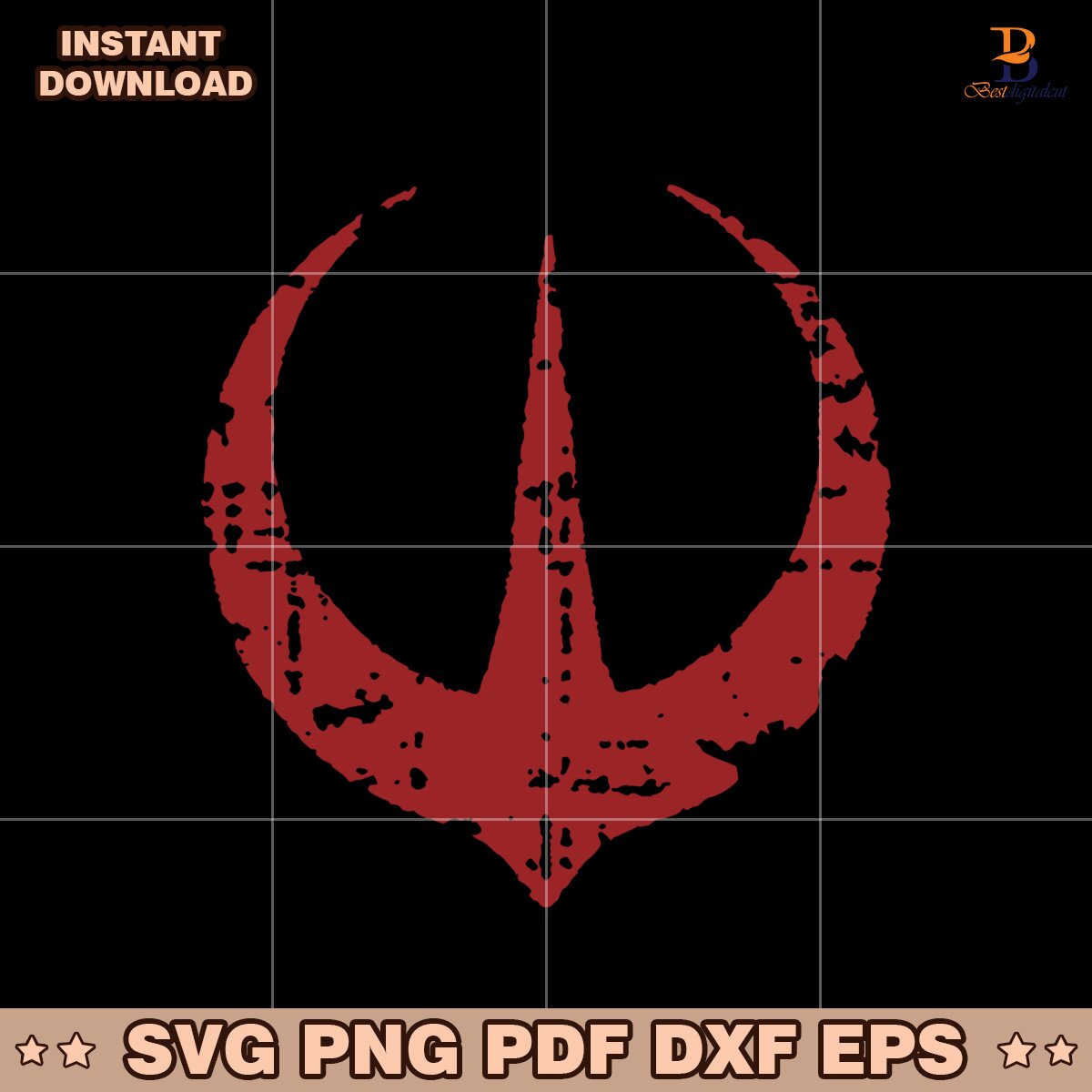 Star Wars Andor Logo Movie Svg Instant Download